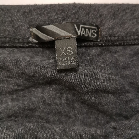 Cotton mini skirt ruched side vans - Picture 2 of 3